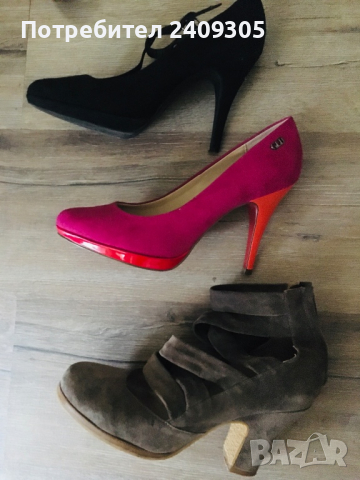 Обувки 40 и 41 номер еднократно обувани в салон