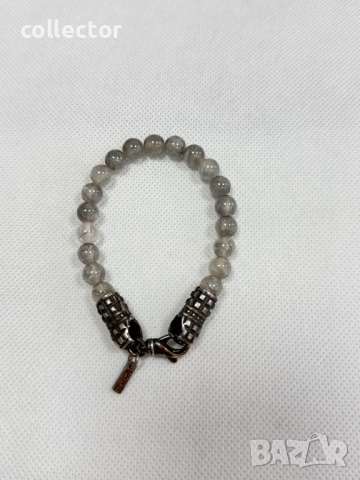 Сребърна гривна с Турмалинов кварц - Emanuele Bicocchi. №7787