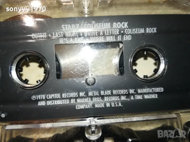 STARZ/COLISEUM ROCK-MADE IN USA-ORIGINAL TAPE 2601251746, снимка 2 - Аудио касети - 48837556