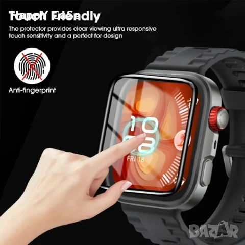 Huawei Watch Fit 4 / 4 Pro / Fit 3 / 5D Извит протектор за цял екран, снимка 4 - Смарт гривни - 45839567