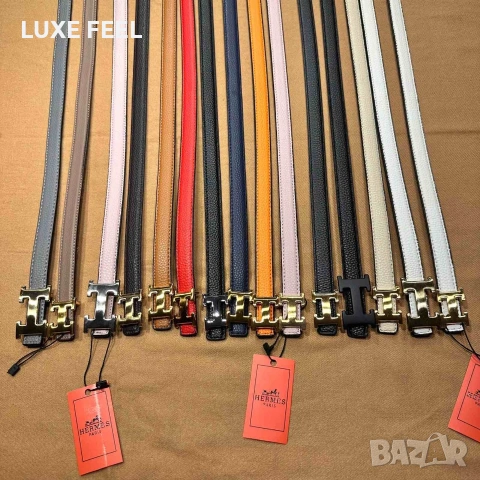 Hermes ⚜️ Естествена Кожа , снимка 3 - Колани - 53396578