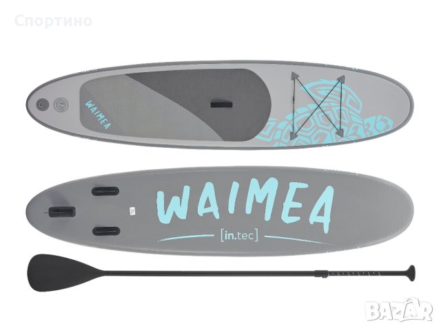 Waimea Надуваем Падъл Борд Stand Up Paddle Board Падълборд SUP 10' 305cm 100kg, снимка 1 - Водни спортове - 40359803