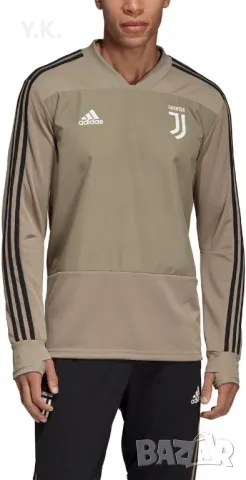Оригинално мъжко горнище Adidas Climalite x F.C. Juventus / Season 18-19 (Training), снимка 5 - Спортни дрехи, екипи - 48042908