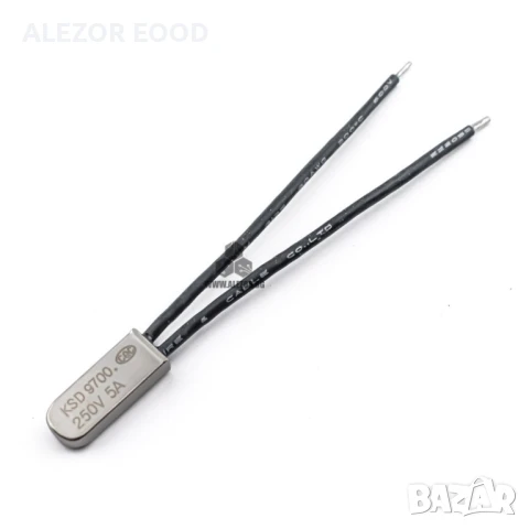 Биметални термични защити, NC нормално затворен контакт