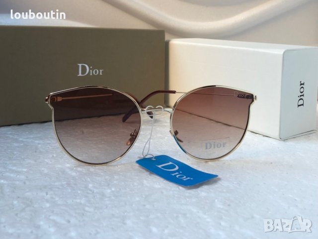 DIOR 2021 слънчеви очила тип котка UV 400 защита с лого, снимка 8 - Слънчеви и диоптрични очила - 34289832