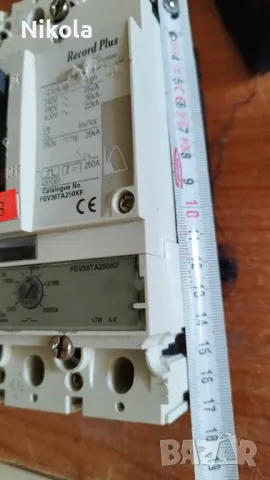 Шалтер прекъсвач General Electric FE 250  - трифазен 250A , снимка 10 - Ключове, контакти, щепсели - 48201975