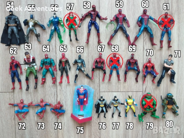 Колекционерски Екшън Фигурки - Batman Marvel Funko Pop Action Figures, снимка 4 - Колекции - 47499376