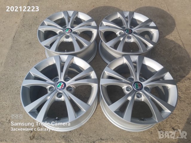 4 броя алуминиеви джанти за Alfa Romeo Giulietta 16, снимка 4 - Гуми и джанти - 34036150