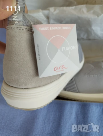 Нови летни мокасини Ara., снимка 4 - Дамски ежедневни обувки - 50688984