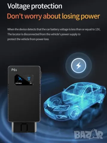 Нов модел от 2025 година! Сателитен + GPS Заглушител на OBD Порта на Автомобила OBD2 Букса за Кола, снимка 4 - Навигация за кола - 49620146