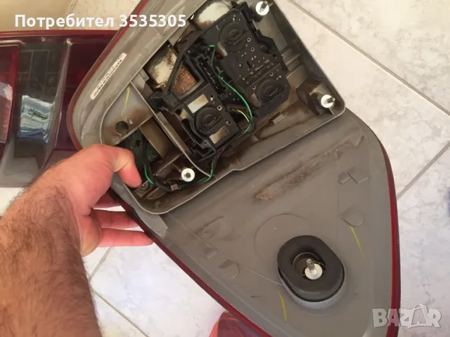 Кристални тунинг лед затъмнени стопове за Мерцедес ML W164 ,Mercedes МЛ Оригинални AMG стопове , снимка 8 - Аксесоари и консумативи - 50225223