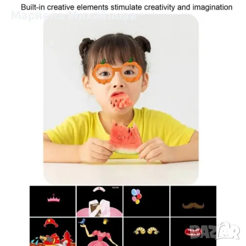 Детски цифров фотоапарат - Перфектният подарък за малките фотографи, снимка 6 - Други - 48523627