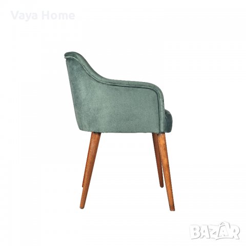 Трапезен стол, Pino, Зелен, снимка 2 - Столове - 39334611