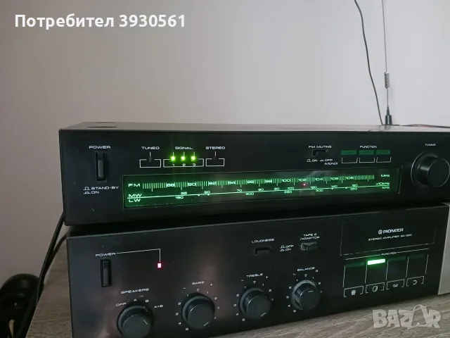 Сет усилвател и тунер pioneer sa 330 tuner TX 530L