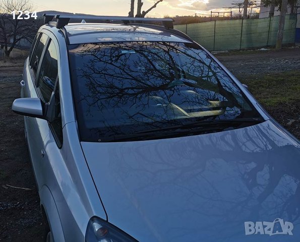 Багажник за OPEL ZAFIRA напречни греди алуминиеви рейки, снимка 4 - Аксесоари и консумативи - 39115617