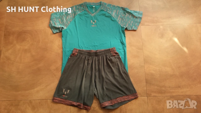 ADIDAS MESSI размер L екип тениска и къси панталони 14-40