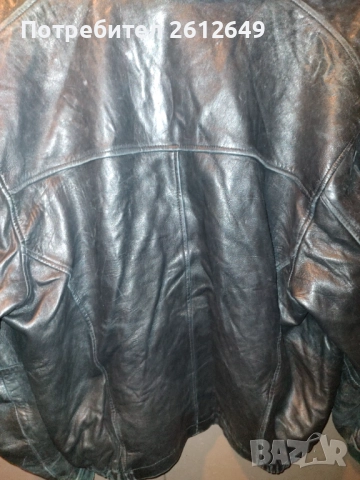 кожено яке, снимка 2 - Якета - 52434592