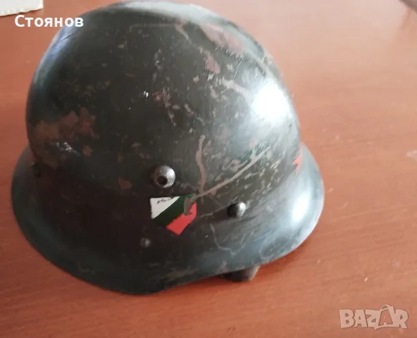 Българска военна каска от войната М36, снимка 2 - Антикварни и старинни предмети - 56265931
