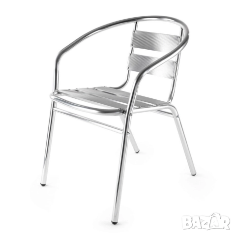 Алуминиев стол Muhler, 54x55xH74см, снимка 6 - Други стоки за дома - 52137984