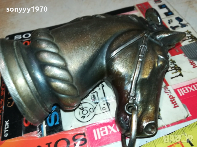 КОН-МАСИВНА ЗАПАЛКА ОТ ФРАНЦИЯ 0710252024, снимка 2 - Антикварни и старинни предмети - 51979441