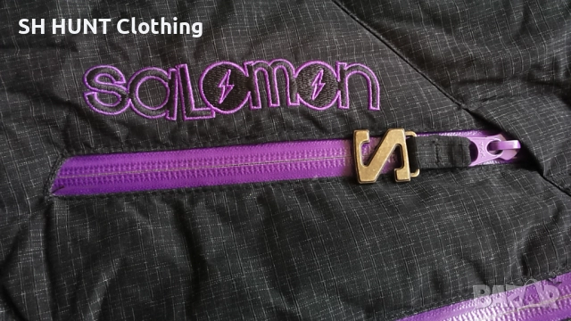 SALOMON CLIMA PRO DOWN SKI SNOWBOARD JACKET размер M - L ски сноуборд яке с гъши пух 9-44, снимка 5 - Якета - 52216968