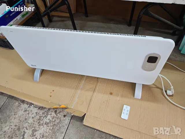 Електрически конвекторeн радиатор iHunt Smart Space Heater PRO 2000W, Wi-Fi, 2 стъпки за отопление