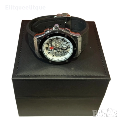 Луксозен мъжки часовник със стилен циферблат