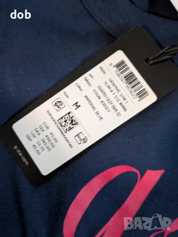 Нова дамска тениска G Star RAW Graphic Stm , снимка 6 - Тениски - 48983861