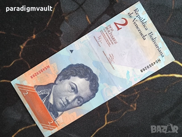Банкнота - Венецуела - 2 боливара UNC | 2012г.