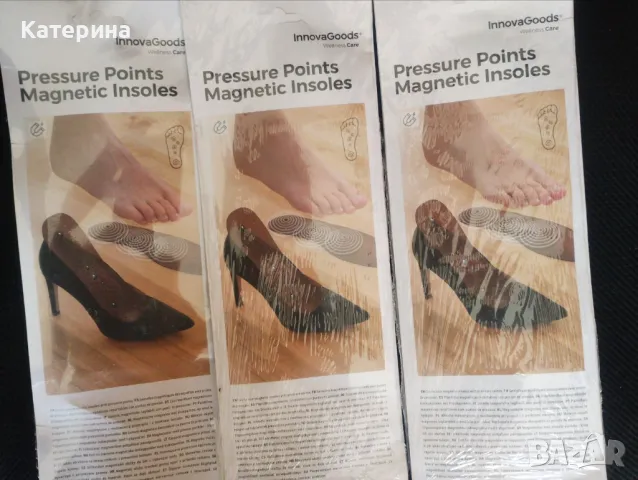 Магнитни стелки за акупреесура на краката, снимка 2 - Други - 49975684