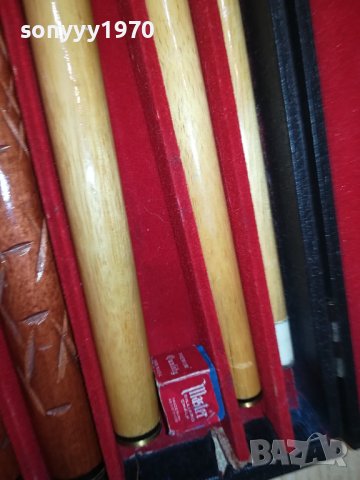 БИЛЯРДЕН КОМПЛЕКТ В КУФАР ОТ ФРАНЦИЯ 3007230836М, снимка 9 - Антикварни и старинни предмети - 41700456