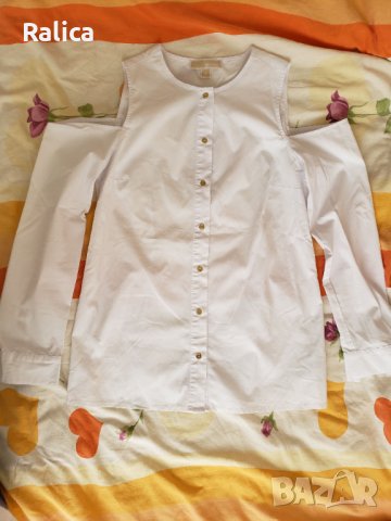 Michael Kors, Оригинална риза с отворено рамо, снимка 3 - Ризи - 44478013