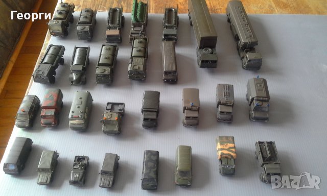 Военна техника в мащаб-танкове, самолети, оръдия, камиони..., снимка 3 - Колекции - 39955366