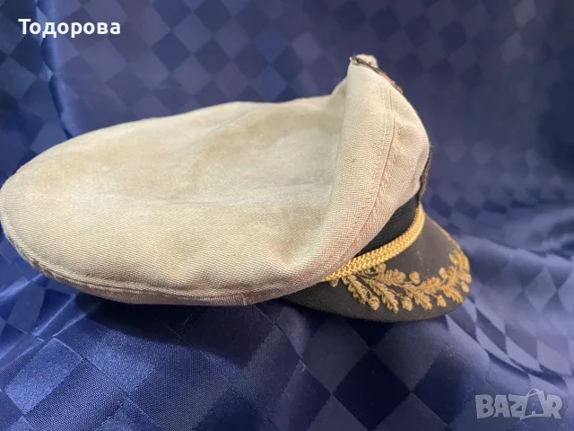 Стара офицерска морска  фуражка, снимка 3 - Антикварни и старинни предмети - 55771252