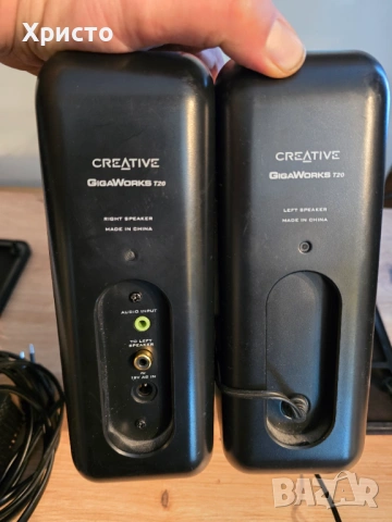 creative gigaworks t20, снимка 3 - Тонколони - 53015055