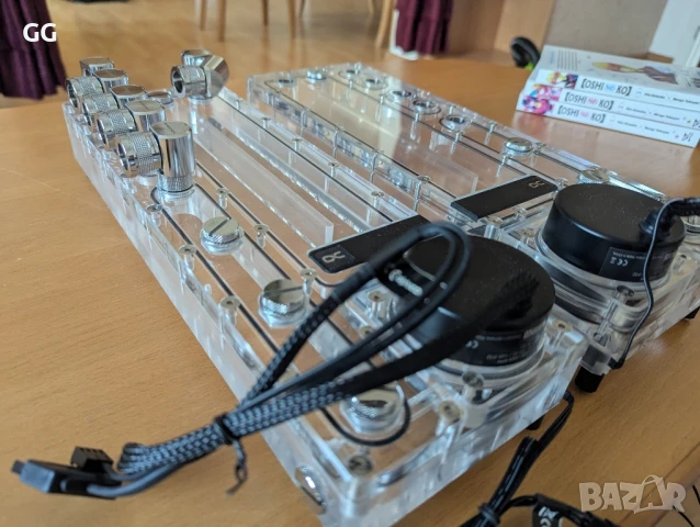 Alphacool Core 360 Distro Left & Right (distro plate) водно охлаждане , снимка 4 - Други - 50715508