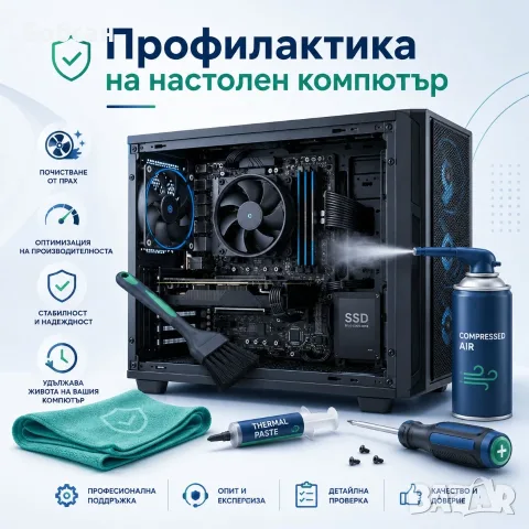 PC Repair 💻 РЕМОНТ НА КОМПЮТРИ И ЛАПТОПИ 🔧