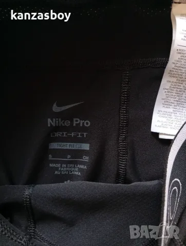 Nike Pro - мъжки фитнес клин S КАТО НОВ, снимка 5 - Спортни дрехи, екипи - 55729263
