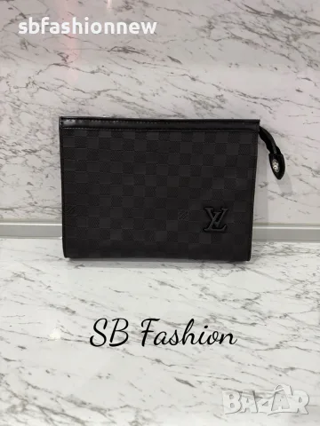 Черен клъч Louis Vuitton, снимка 2 - Портфейли, портмонета - 55945032