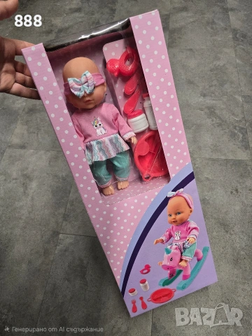 кукла бебе с аксесоари