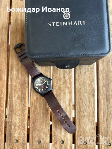 продавам часовник Steinhart Military 42 black pvd automatic