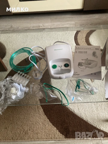 Компактен компресорен инхалатор  Medisana IN 500 , снимка 2 - Друга електроника - 53566069