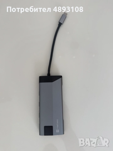 USB-C Хъб / Докинг станция Natec Fowler (HDMI, 3x USB 3.0, SD/MicroSD, RJ45)