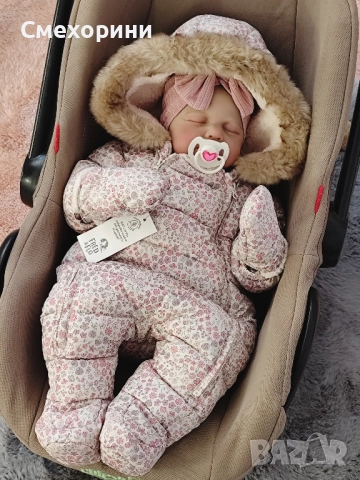 Нови зимни бебешки ескимоси за момиченца 9-12 месеца и ръст 80см, снимка 2 - Бебешки ескимоси - 52477798