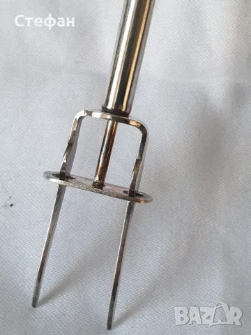 Посребрена щипка, снимка 4 - Антикварни и старинни предмети - 50102549