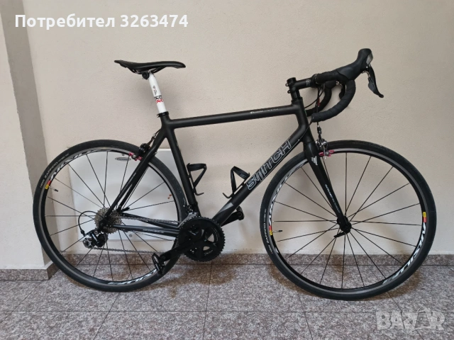 Карбонов шосеен велосипед Switch Black Skin Limited размер 54