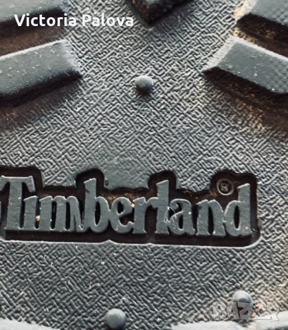 Черни боти TIMBERLAND,естествена кожа, снимка 2 - Дамски боти - 35737332