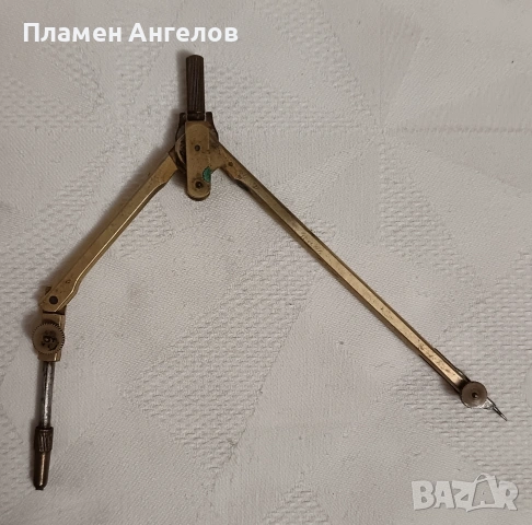 Антикварен пергел Smith & Grosby , снимка 6 - Антикварни и старинни предмети - 53605251