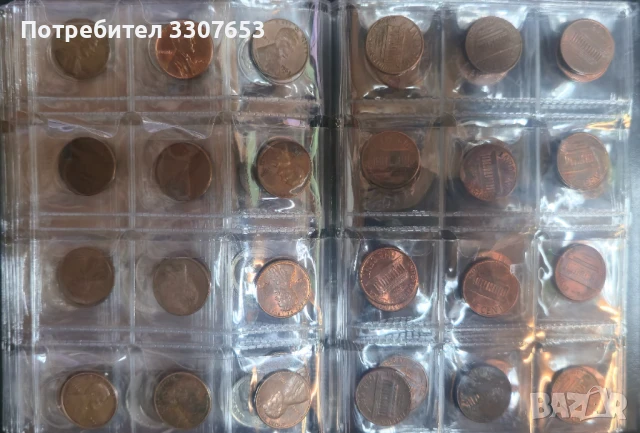 монети САЩ 120 бр, снимка 8 - Нумизматика и бонистика - 50794245