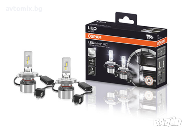 LED крушка H4, 24V 13W, LEDdriving HLT, Osram, снимка 1 - Аксесоари и консумативи - 44511355